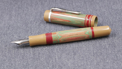 Knickerbocker - Medium - SEM Italy, Sand, and Ponceau- #6 nib
