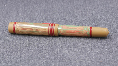 Knickerbocker - Medium - SEM Italy, Sand, and Ponceau- #6 nib