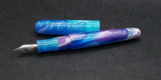 Majestic -  Medium -  D Squared Glacial Borealis  resin TWO- #6 nib