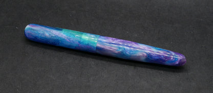 Majestic -  Medium -  D Squared Glacial Teal Borealis  resin  TWO - #6 nib