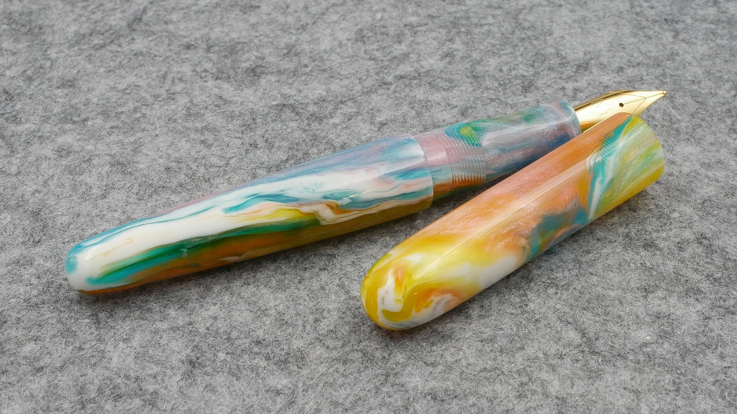 Majestic - Medium - D Squared Kaleidoscope resin - #6 nib