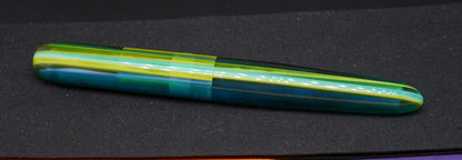 Majestic - Medium - D Squared Kelp Stripe resin - #6 nib