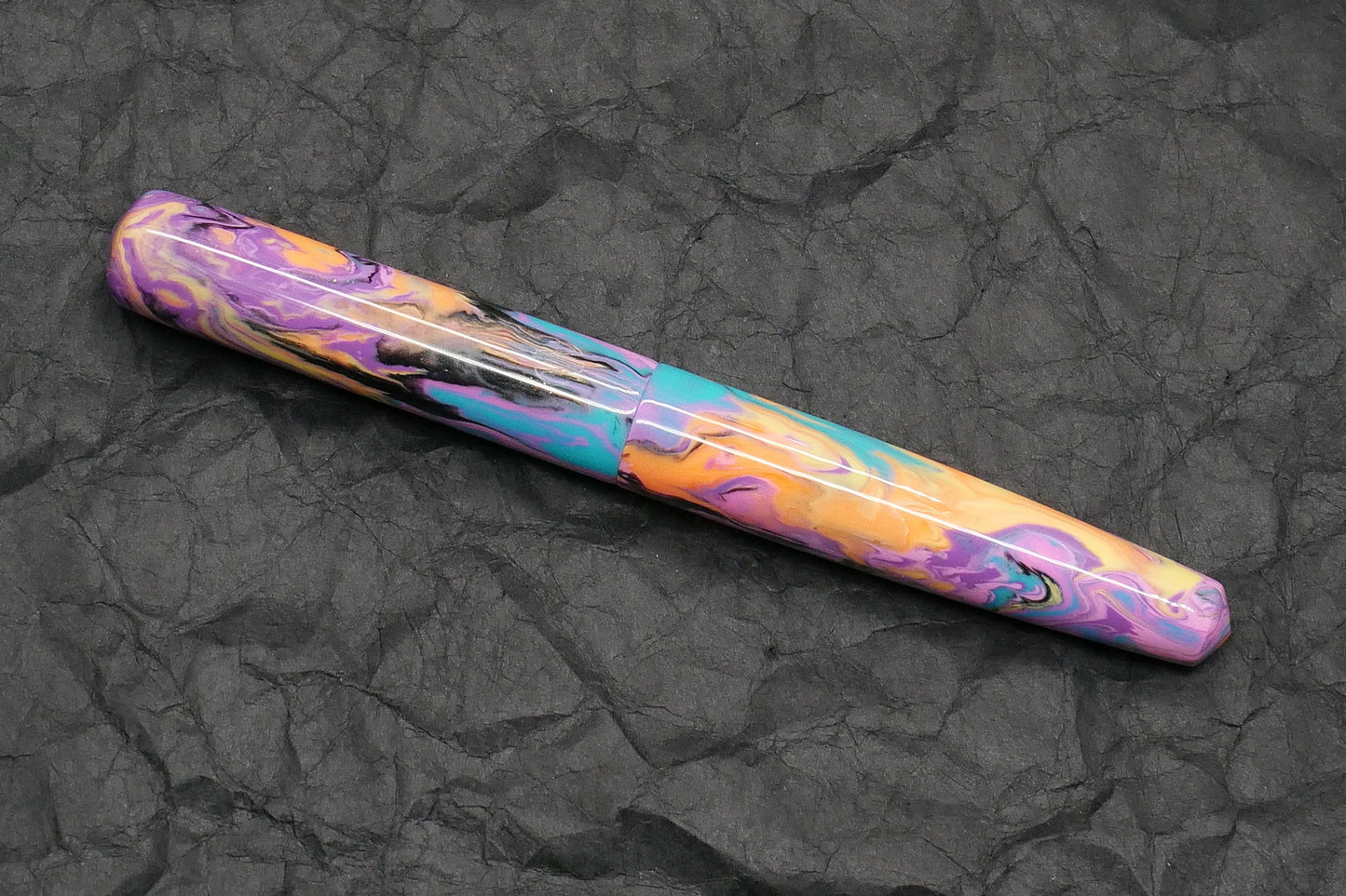 Moody - Medium – Carolina Pen Co Hot 90s pt resin - Feb21 - #6 nib