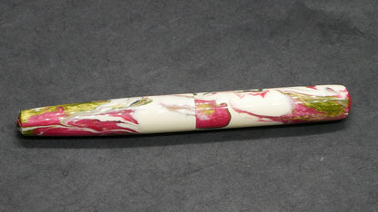 Moody - Medium – Carolina Pen Co Ivory Roses resin - #6 nib