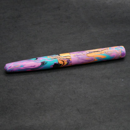 Moody -Small – Carolina Pen Co Hot 90s resin - #6 nib - clip