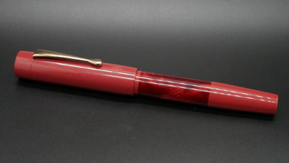 Orville - medium - Red Resins, doublet - clip - Jowo #6 nib