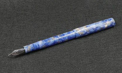 Orville - slim - Blue Shell acrylic - #6 nib