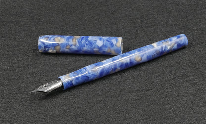 Orville - slim - Blue Shell acrylic - #6 nib