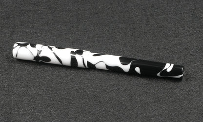 Orville - slim - Cow Patch acrylic - #6 nib