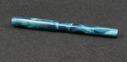 Orville - slim - Brooks Dark Teal resin - #6 nib