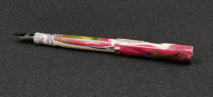 Orville - slim - Brooks Ivory Roses resin - #6 nib