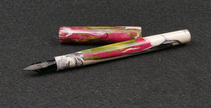 Orville - slim - Brooks Ivory Roses resin - #6 nib
