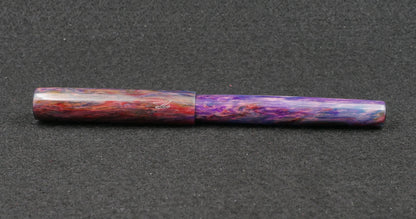 Orville - slim - Linear Purple resin - #6 nib