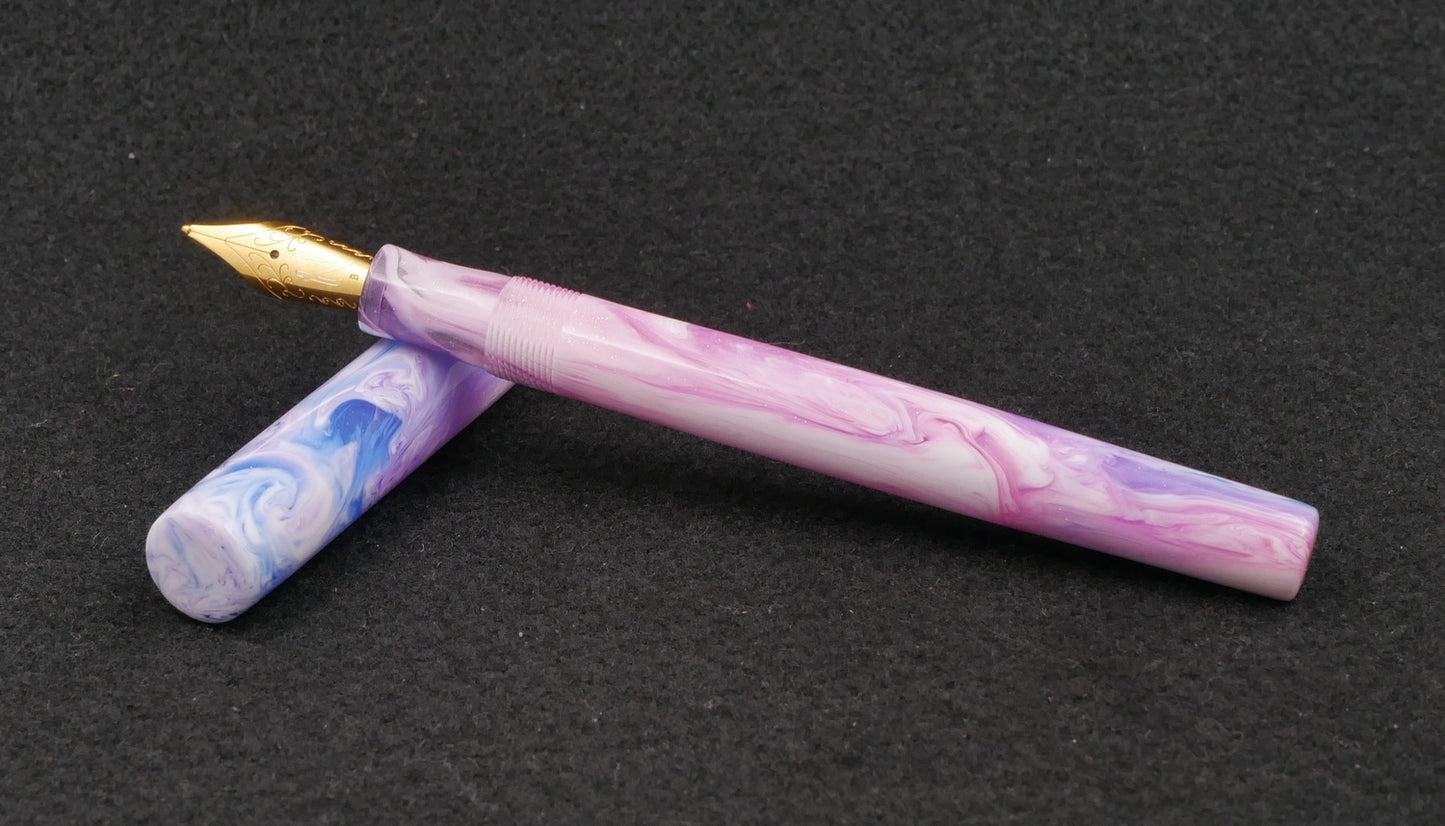 Orville - slim - Maverick Cosmic Prism resin - #6 nib