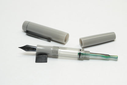 Orville - small - Light Gray acrylic - Jowo #6 - Syringe fill