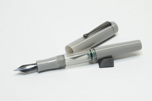 Orville - small - Light Gray acrylic - Jowo #6 - Syringe fill