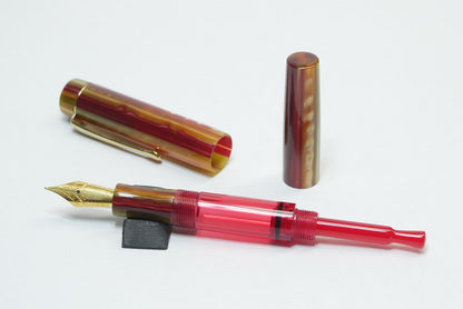 Orville - small - Strata Gem Copper Canyon acrylic - Jowo #6 - Syringe fill