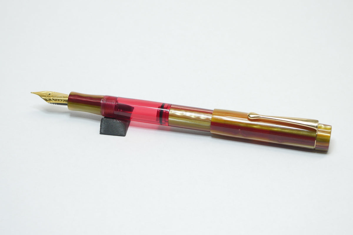 Orville - small - Strata Gem Copper Canyon acrylic - Jowo #6 - Syringe fill