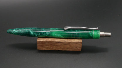 Preston Ballpoint - Mutt Blanks Avocado resin - clip