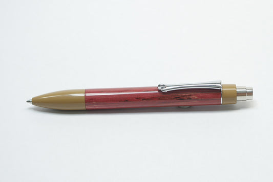 Preston Ballpoint - SEM Vesuvius and Sand ebonites