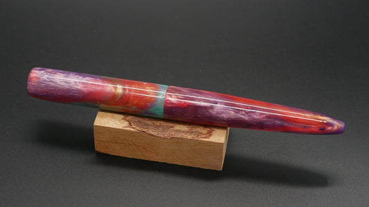 Preston fountain pen - slim - Mid - D Squared Tropical Fruit - Jowo #6 nib - Short carts only