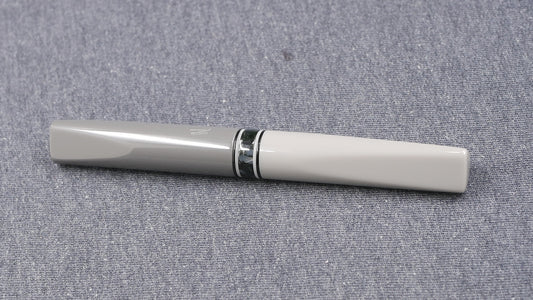 Prospector - Medium - Grayscale acrylics, Mazzuchelli ceblox ring - Jowo #6 nib