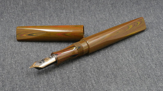 Prospector - Medium - NIKKO autumn ebonite - M1000 nib (not available from me)