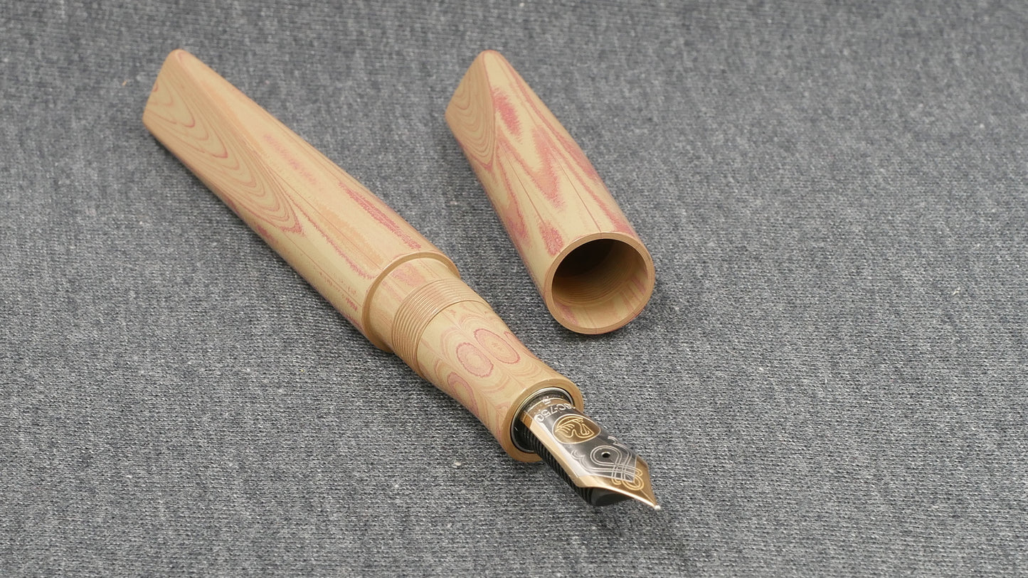 Prospector - Medium - SEM desert rose ebonite - M1000 nib (not available from me)