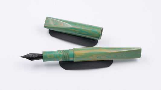 Prospector - Small -  SEM Manduela ebonite - Jowo #6 nib