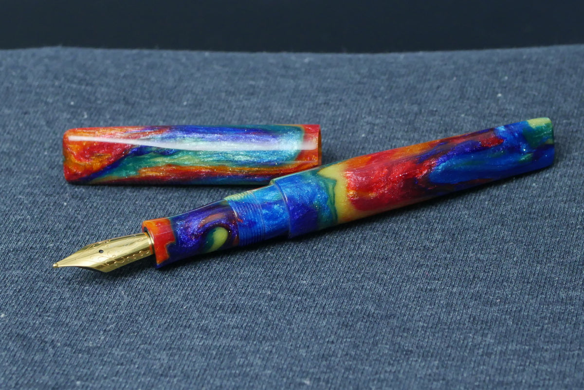 Prospector - Small - Oil Slick resin