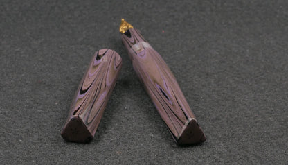 Prospector - Medium - Nikko Purple ripple ebonite - Jowo #6 nib