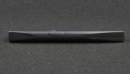 Prospector - Small - Nikko Ultra Dark Purple ripple ebonite - Jowo #6 nib