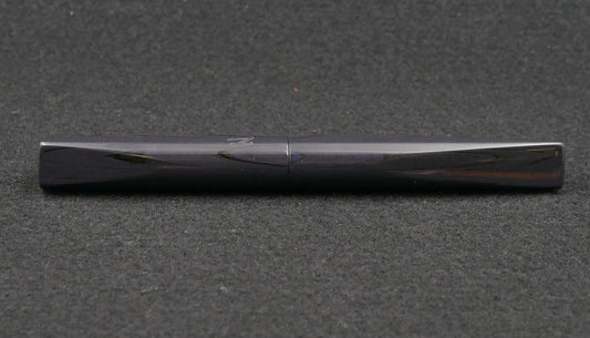Prospector - Small - Nikko Ultra Dark Purple ripple ebonite - Jowo #6 nib