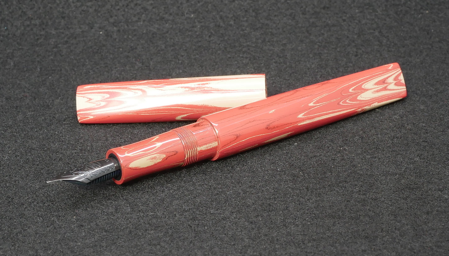 Prospector - Small - SEM Briar no. 5 ebonite - Jowo #6 nib