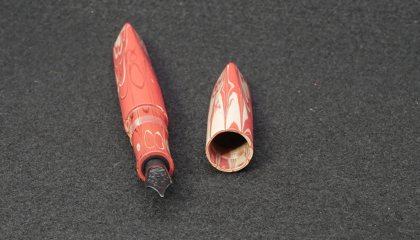 Prospector - Small - SEM Briar no. 5 ebonite - Jowo #6 nib