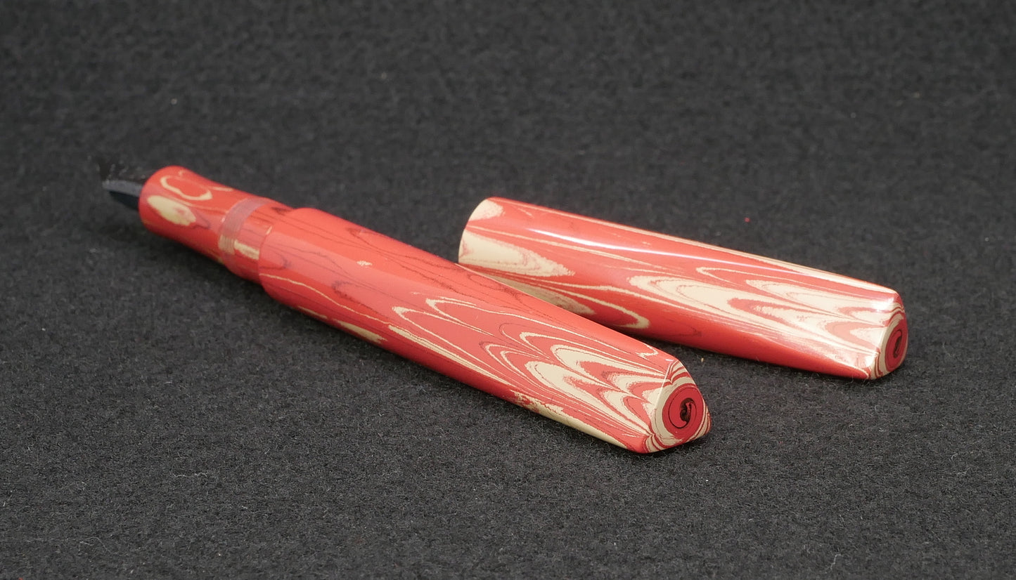 Prospector - Small - SEM Briar no. 5 ebonite - Jowo #6 nib