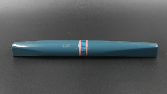 Prospector - Medium - SEM Achat blue & Nikko pink ebonites - Jowo #6 nib