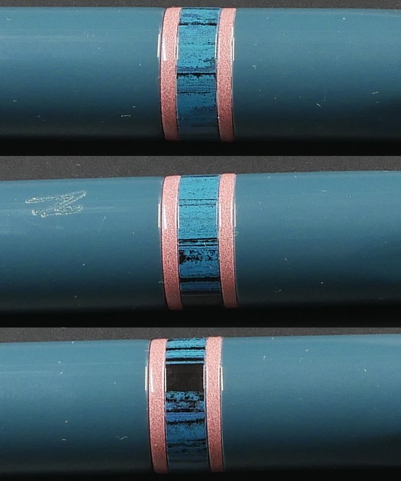 Prospector - Medium - SEM Achat blue & Nikko pink ebonites - Jowo #6 nib