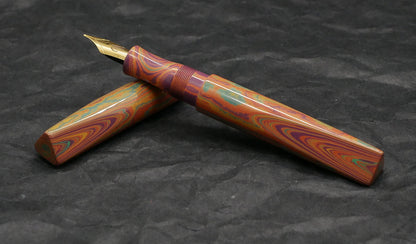 Prospector - Medium - SEM Rainbow ebonite - #6 nib