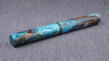 Shinobi - medium - CORRL Blue Chocolate & Downtown Graffiti resins - Jowo #6