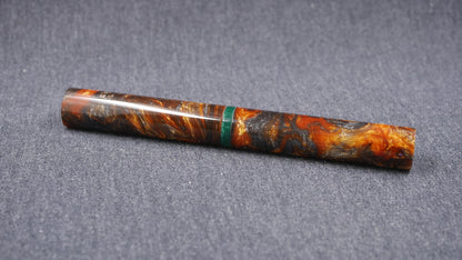 Shinobi - medium - Muttblank Brown and Green resins - Jowo #6