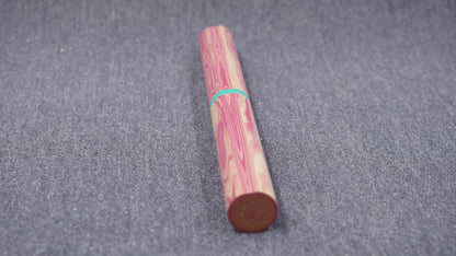 Shinobi - medium - SEM Pink ripple and Vintage green ebonites - Jowo #6