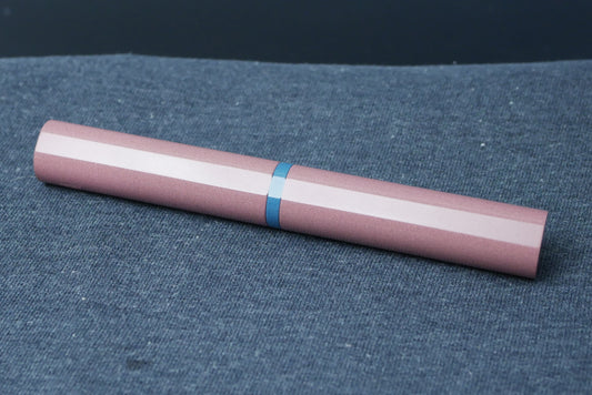Shinobi - Large - Nikko Pink and Light Blue ebonite