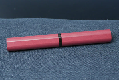 Shinobi - Large - Nikko Red and Dark Red ripple ebonite