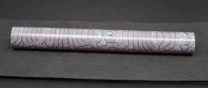 Shinobi - Large - Crazy Fiber Micarta, hard matte facet - Jowo #6