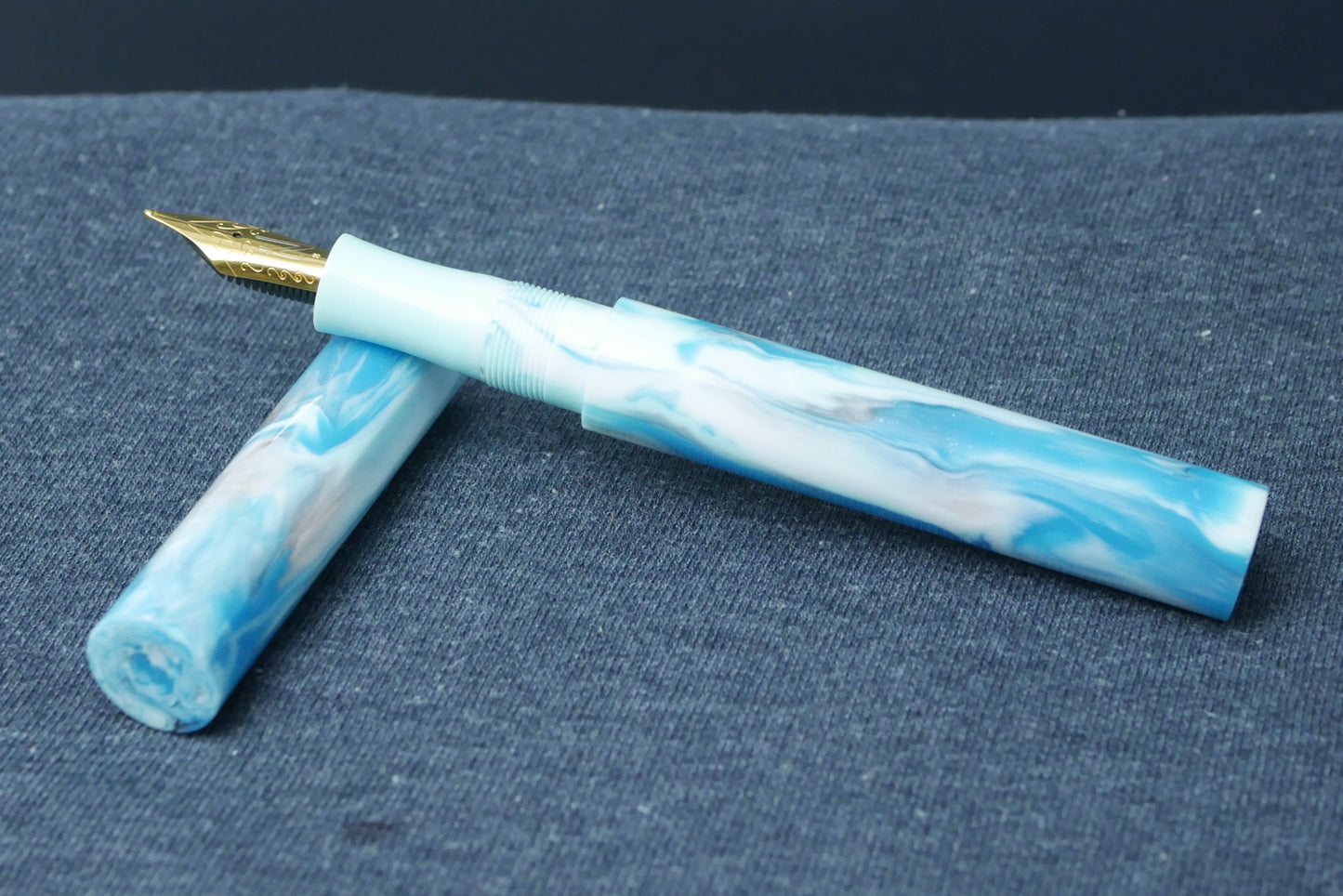 Shinobi - Small - Papa J Cloudy Waters resin