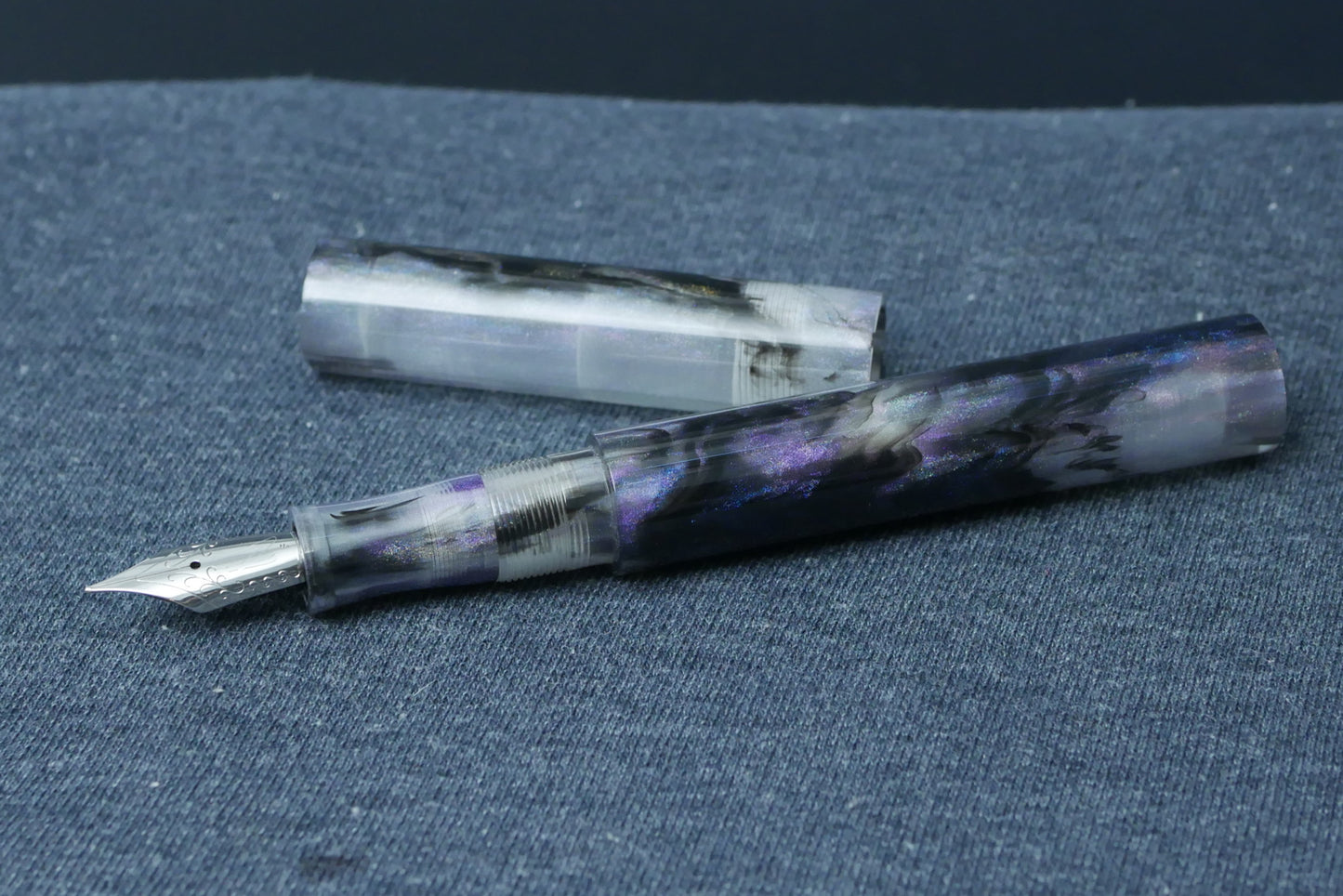 Shinobi - Small - Pasqualle Clear Abalone resin