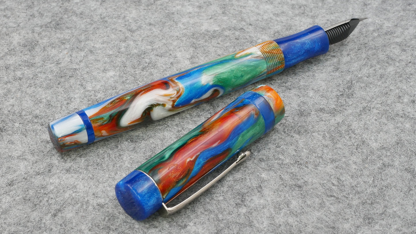 Orville - Pasqualle Colors resin - clip - Jowo #6 nib