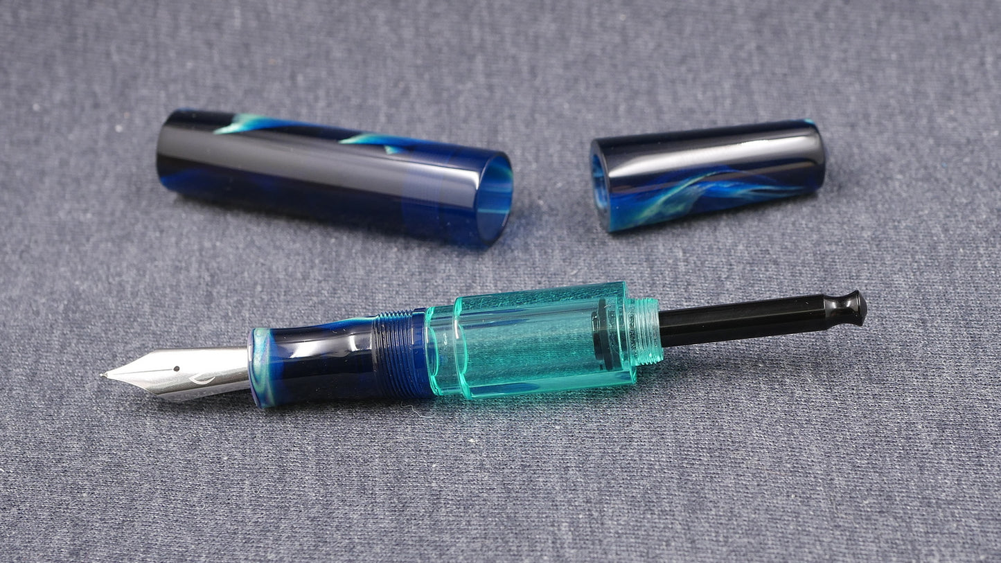 Townsend - Large – CORRL Cenote resin - syringe filler - #8 and #6 nib
