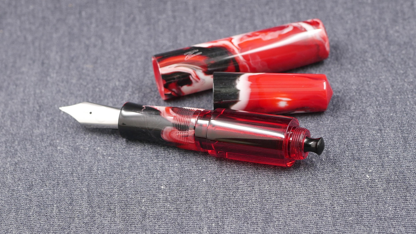 Townsend - Large - Fountain Telling chocolate covered strawberries resin - syringe filler - #8 and #6 nib